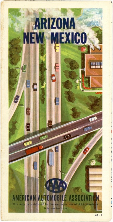 1960-1997 AAA New Mexico Road Maps